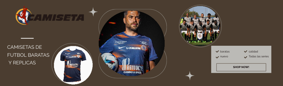 camiseta Montpellier 2022 2023